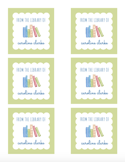 Book Labels / Stickers