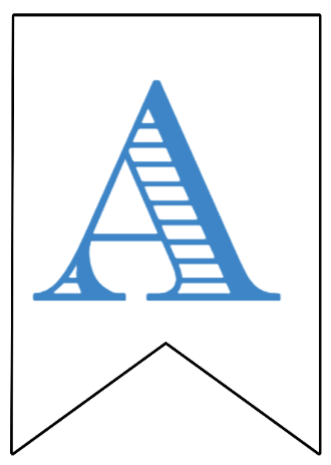 Everyday Letter Banner (Bunting)