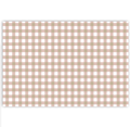 Tan Gingham Placemat