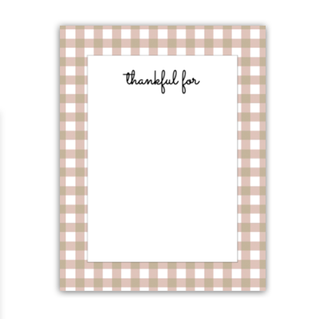 Tan Gingham Custom Sheet