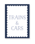 Navy Playroom Hanging Tag