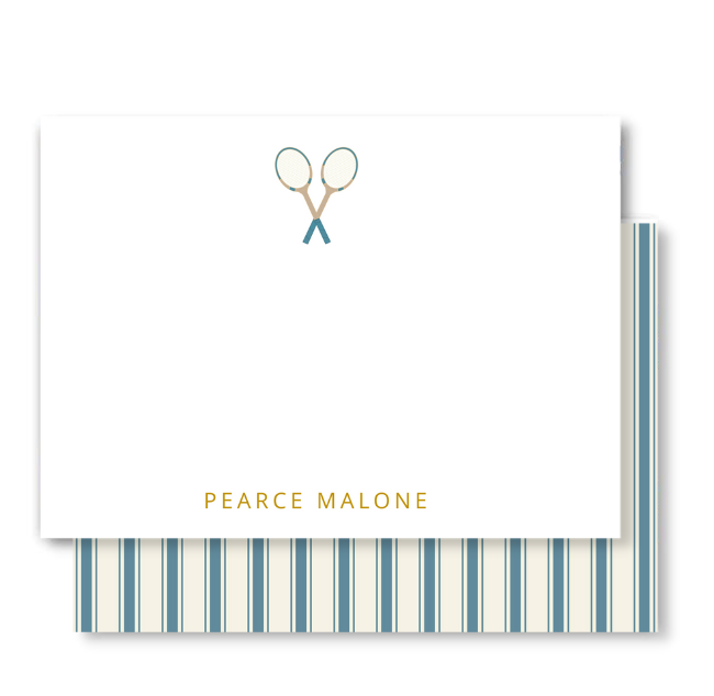 Tennis Notecard
