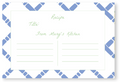 Bamboo Recipe Card