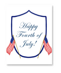 4th of July Crest Print