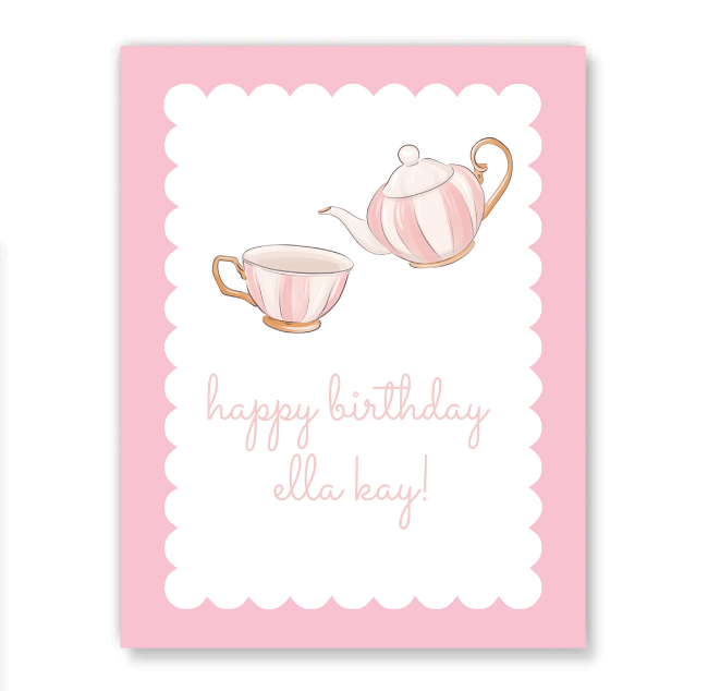 Tea Party Sign