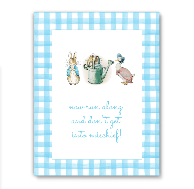 Peter Rabbit Party Sign