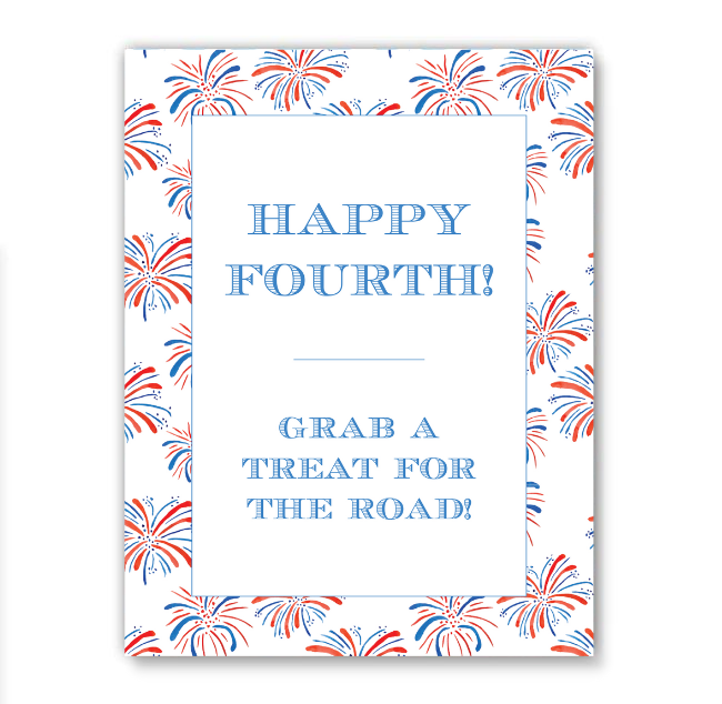 Fireworks Party Sign