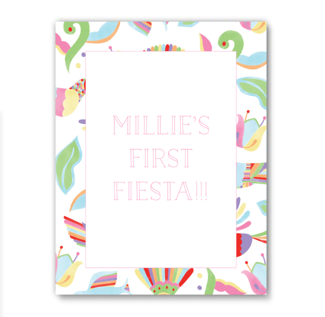 Fiesta Party Sign