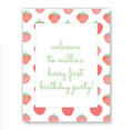 Berry Party Sign