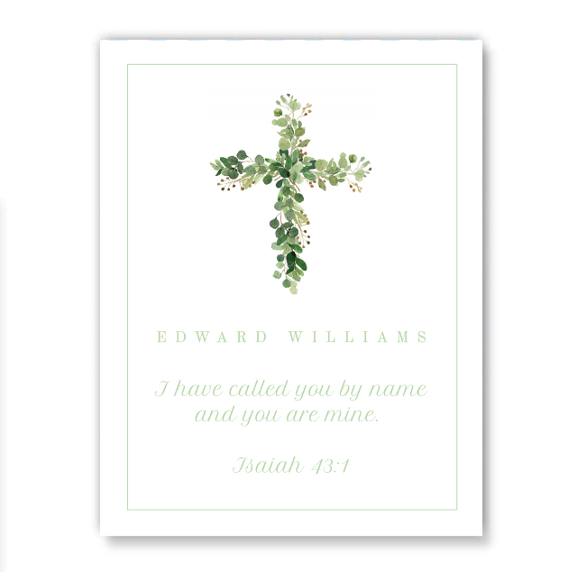 Baptism Party Sign