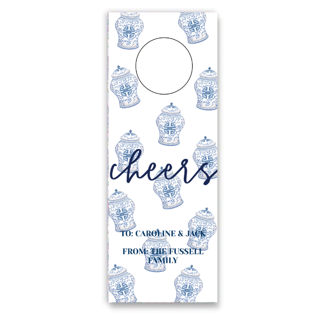 Ginger Jar Wine Tag