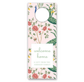 Pink Chinoiserie Wine Tag