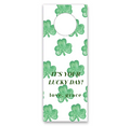St. Patrick's Day Wine Tag