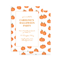 Watercolor Pumpkin Invitation