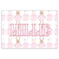 Smocked Bunny Placemat