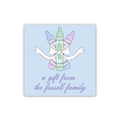 Purple Crayon Gift Tags / Stickers