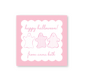 Pink Ghost Gift Tags / Stickers