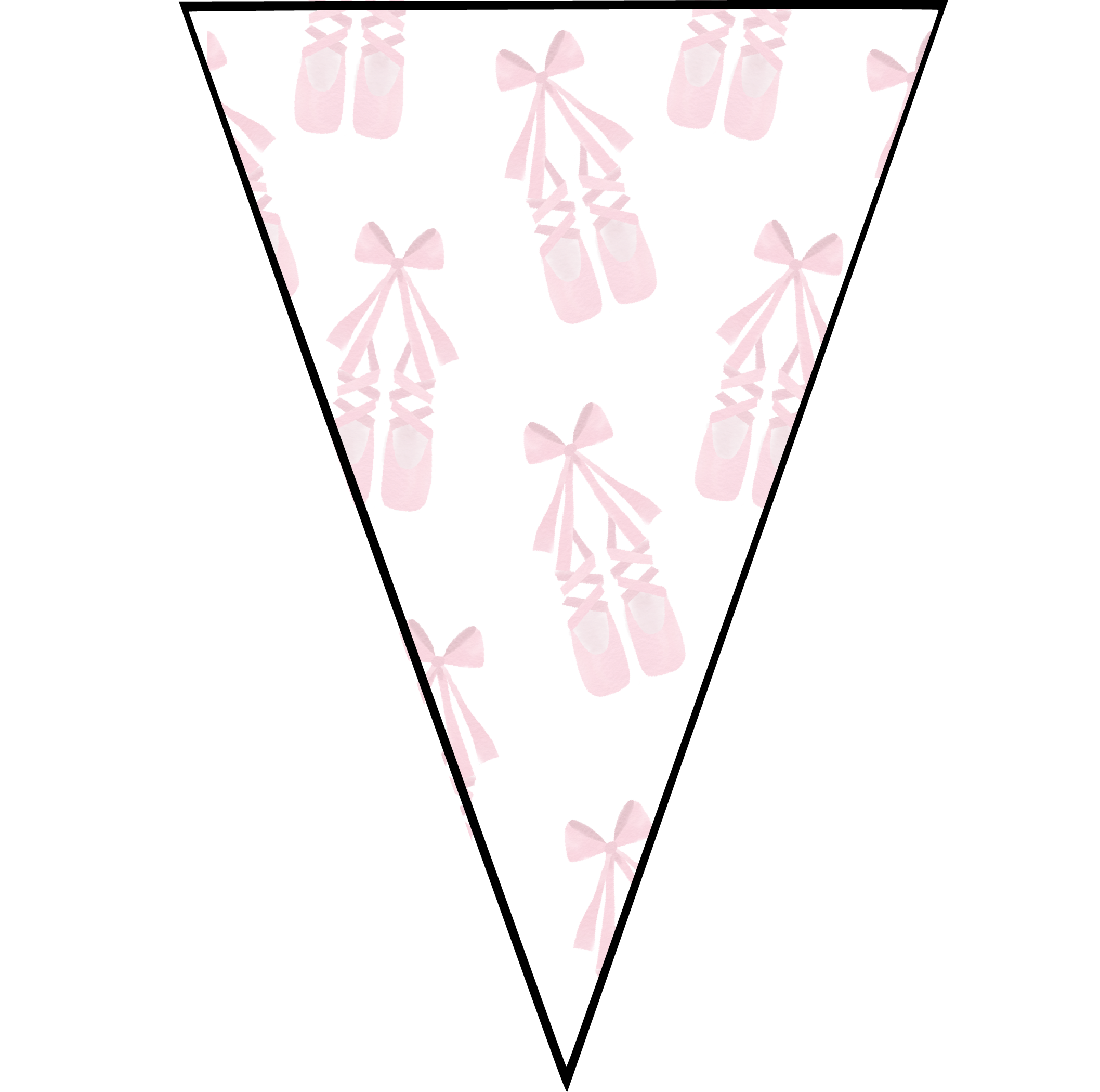 Ballet Pennant Banner