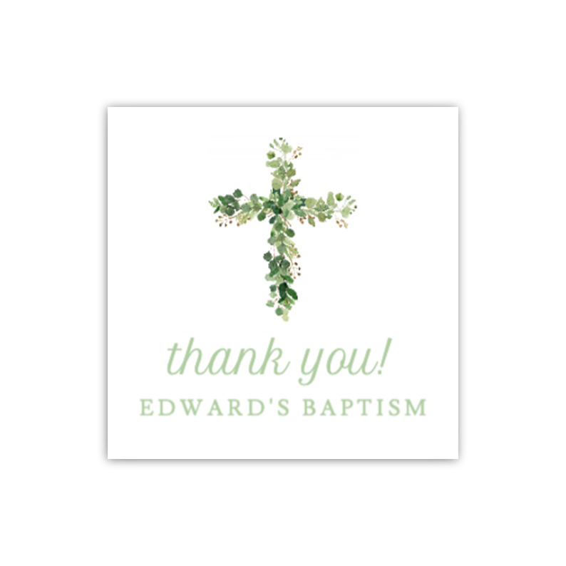 Baptism Gift Tags / Stickers