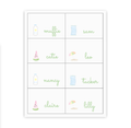 Beach Buffet Labels / Placecards