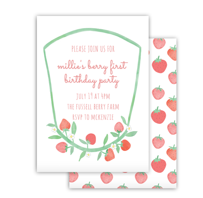 Berry Invitation