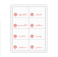 Berry Buffet Labels / Placecards