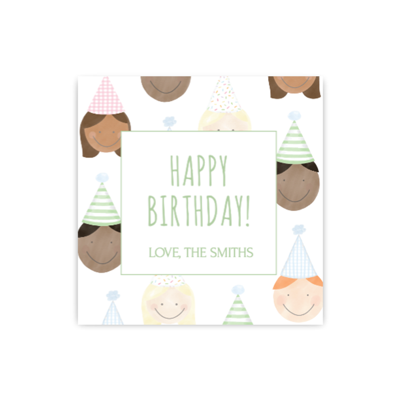Birthday Party Gift Tags / Stickers
