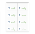 Blue Blossom Buffet Labels / Placecards