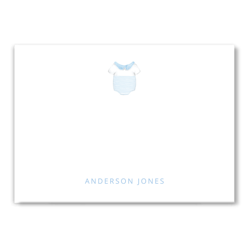 Blue Bubble Notecard
