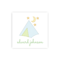Blue Camp Tags / Stickers