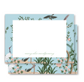 Blue Chinoiserie Flat Notecard