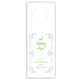 Blue Ladylike Wine Tag
