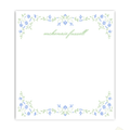 Blue Ladylike Notepad