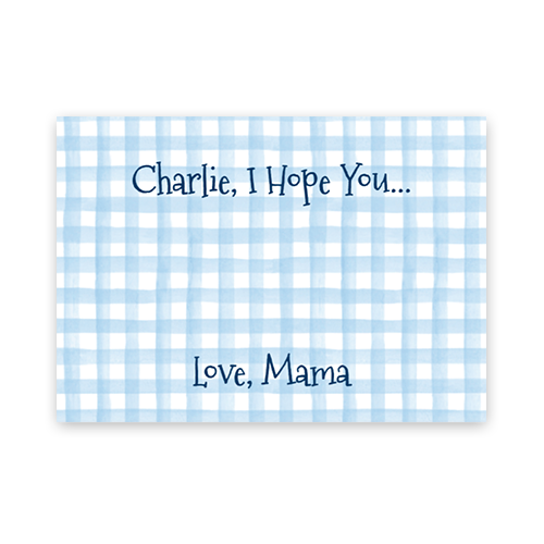 Blue Lunchbox Love Notes