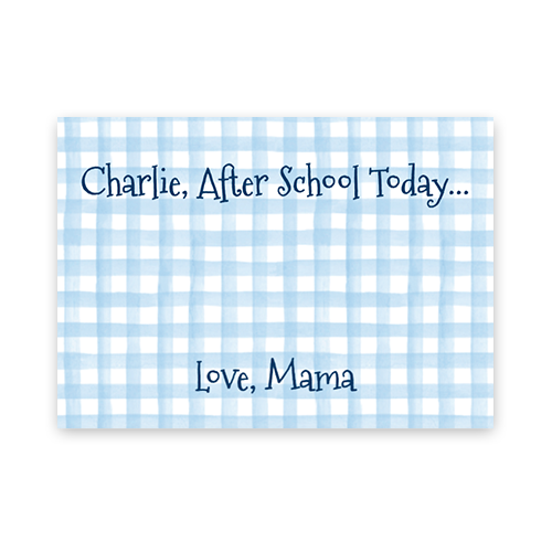 Blue Lunchbox Love Notes
