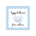 Blue Pumpkin Bag Gift Tags / Stickers