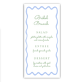 Blue Wave Long Menu