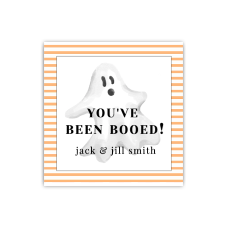 Booed Gift Tags / Stickers
