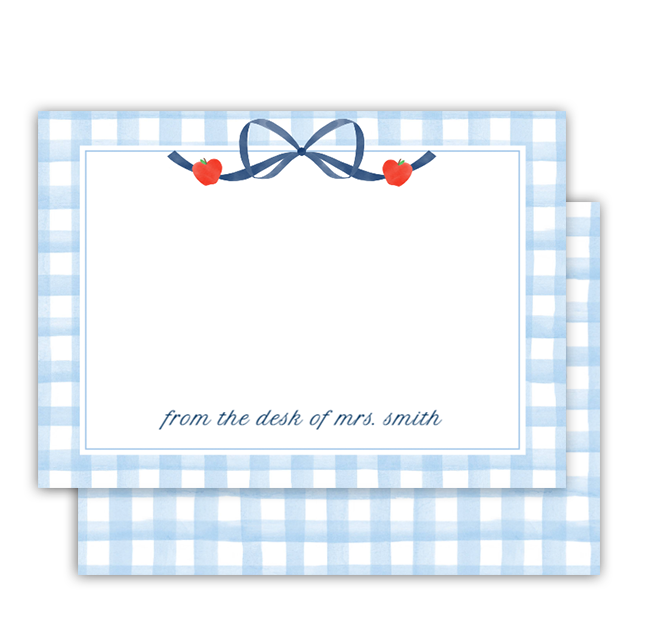 Bow Teacher Notecard