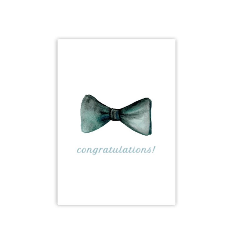 Folded Bowtie Card