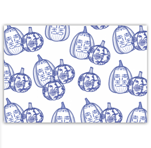 Chinoiserie Pumpkin Placemat