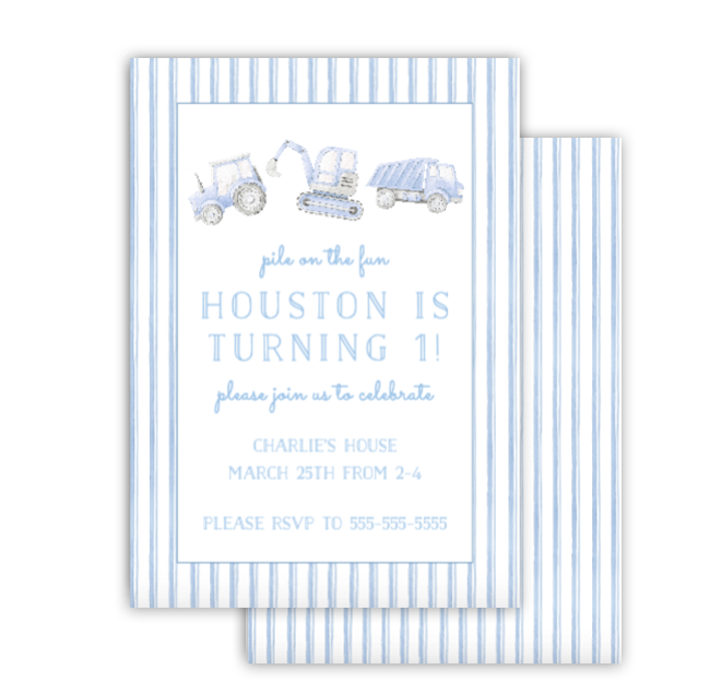 Truck Invitation