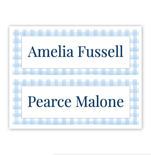 Classroom Desk Tags