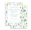 Dino Invitation