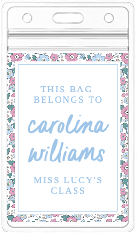 Ditsy Bag Tag