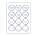 Ditsy Cupcake Toppers