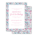 Ditsy Invitation