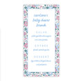 Ditsy Long Menu
