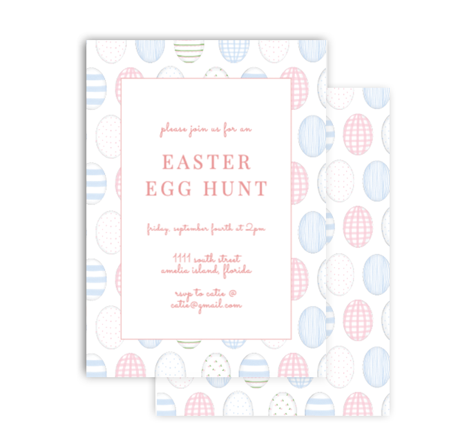 Easter Egg Invitation