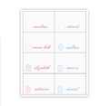 Easter Egg Place Cards / Buffet Labels